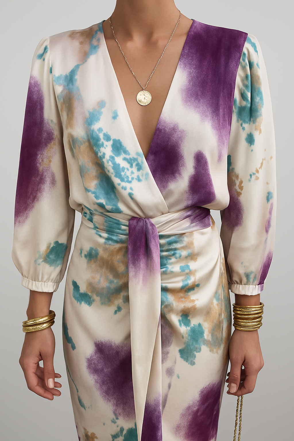 Deirdre – The Purple Evening Dress