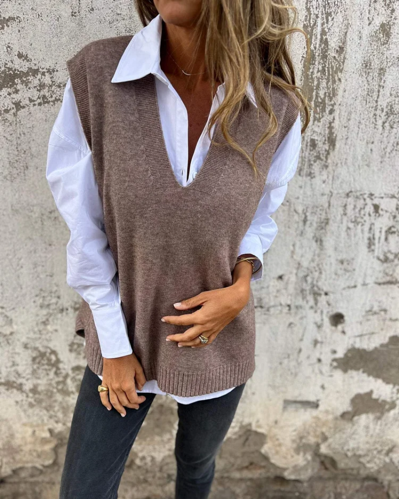 Knit Sweater Vest