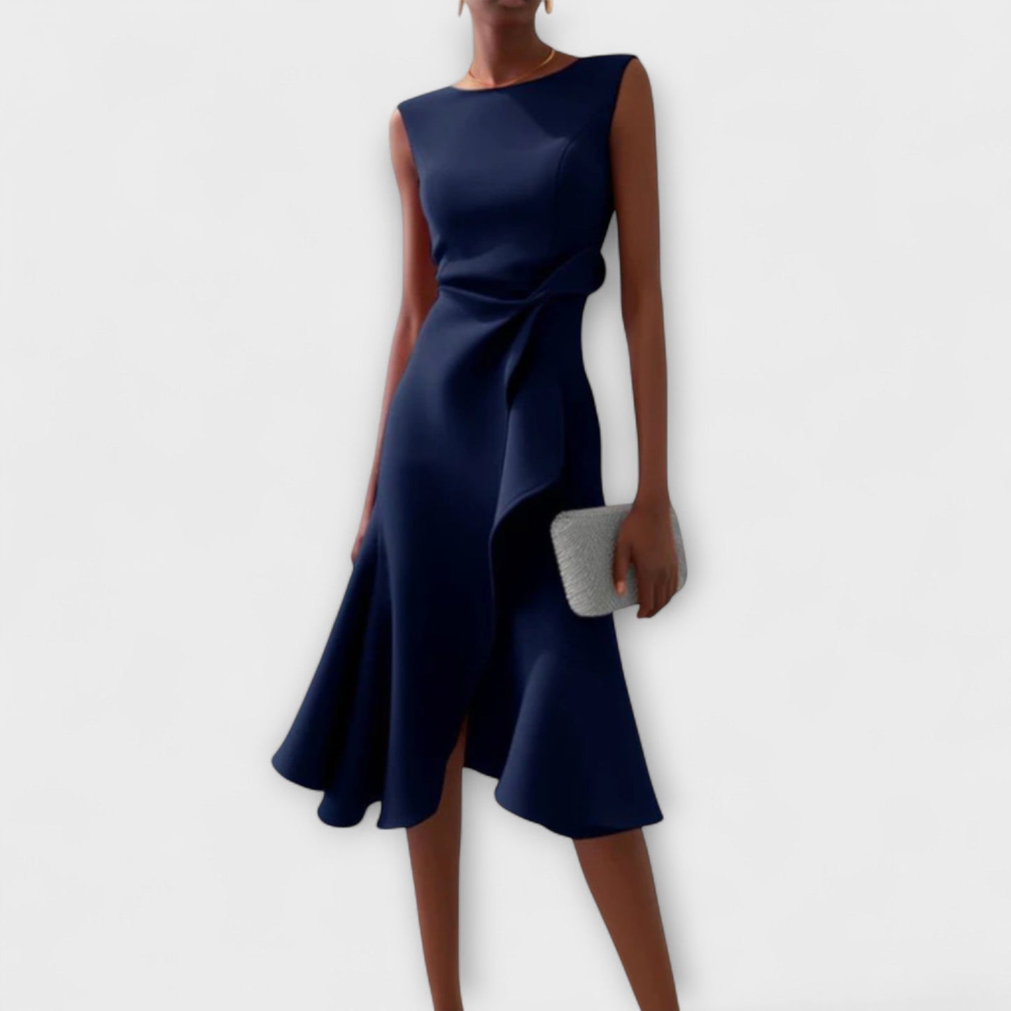 Danica – Draped Midi for Special Moments