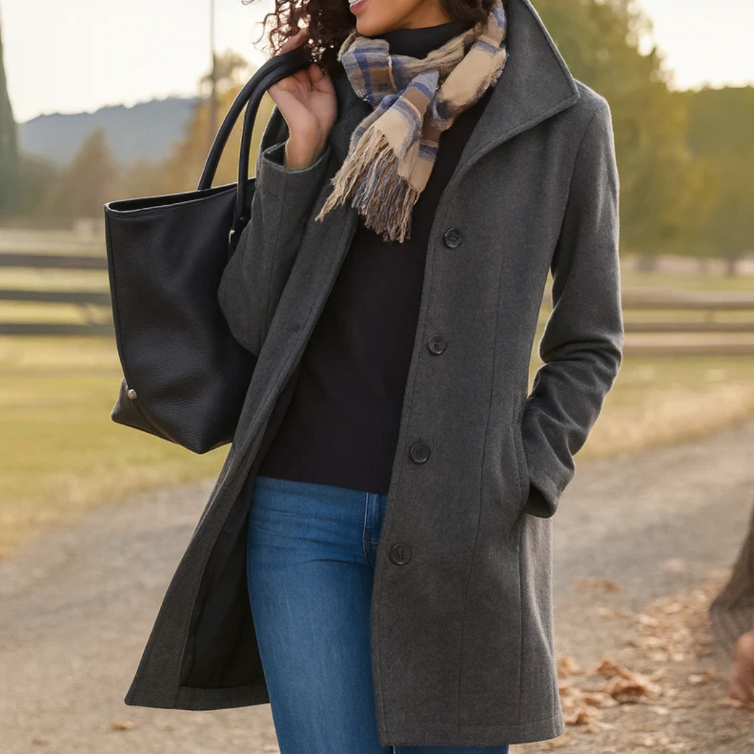 Leila – Classic Everyday Coat