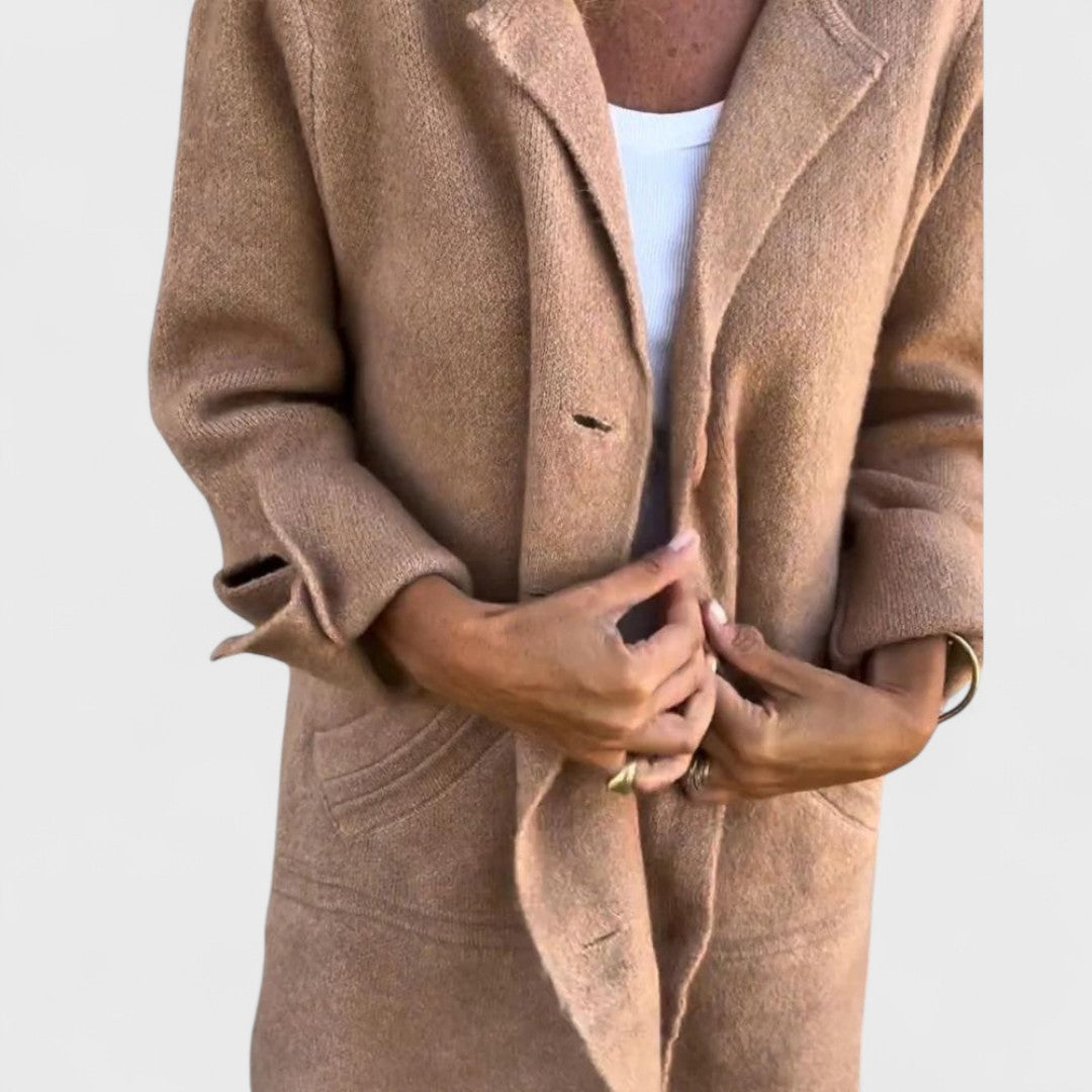Serena – Elegant Longline Coat