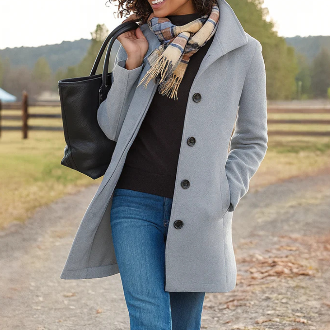 Leila – Classic Everyday Coat
