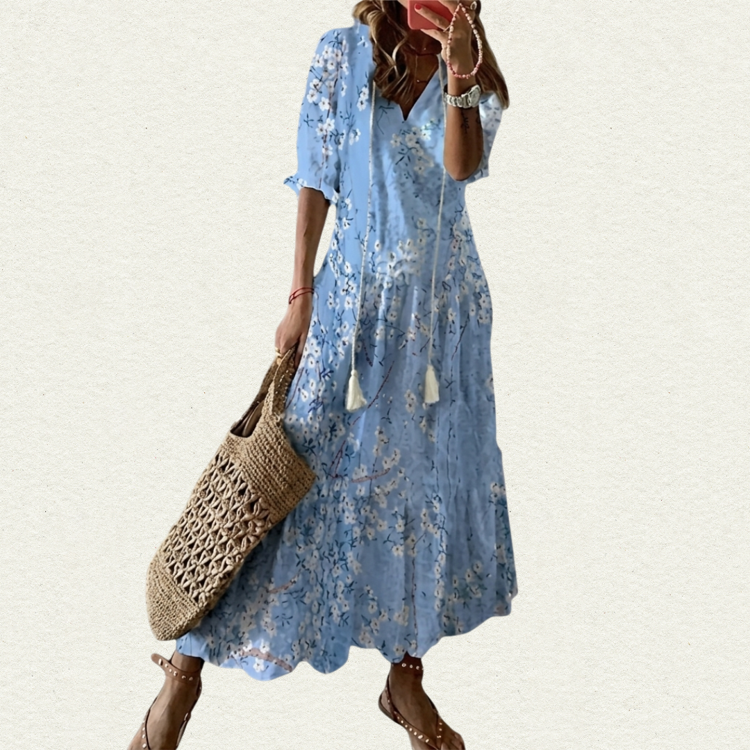 Amalia™ | Boho Vintage Summer Dress