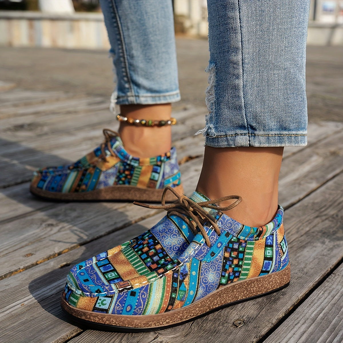 Charlotte – Retro Color Sneakers