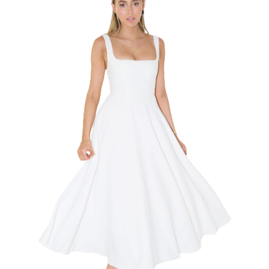 Sophia – Elegant Midi Dress