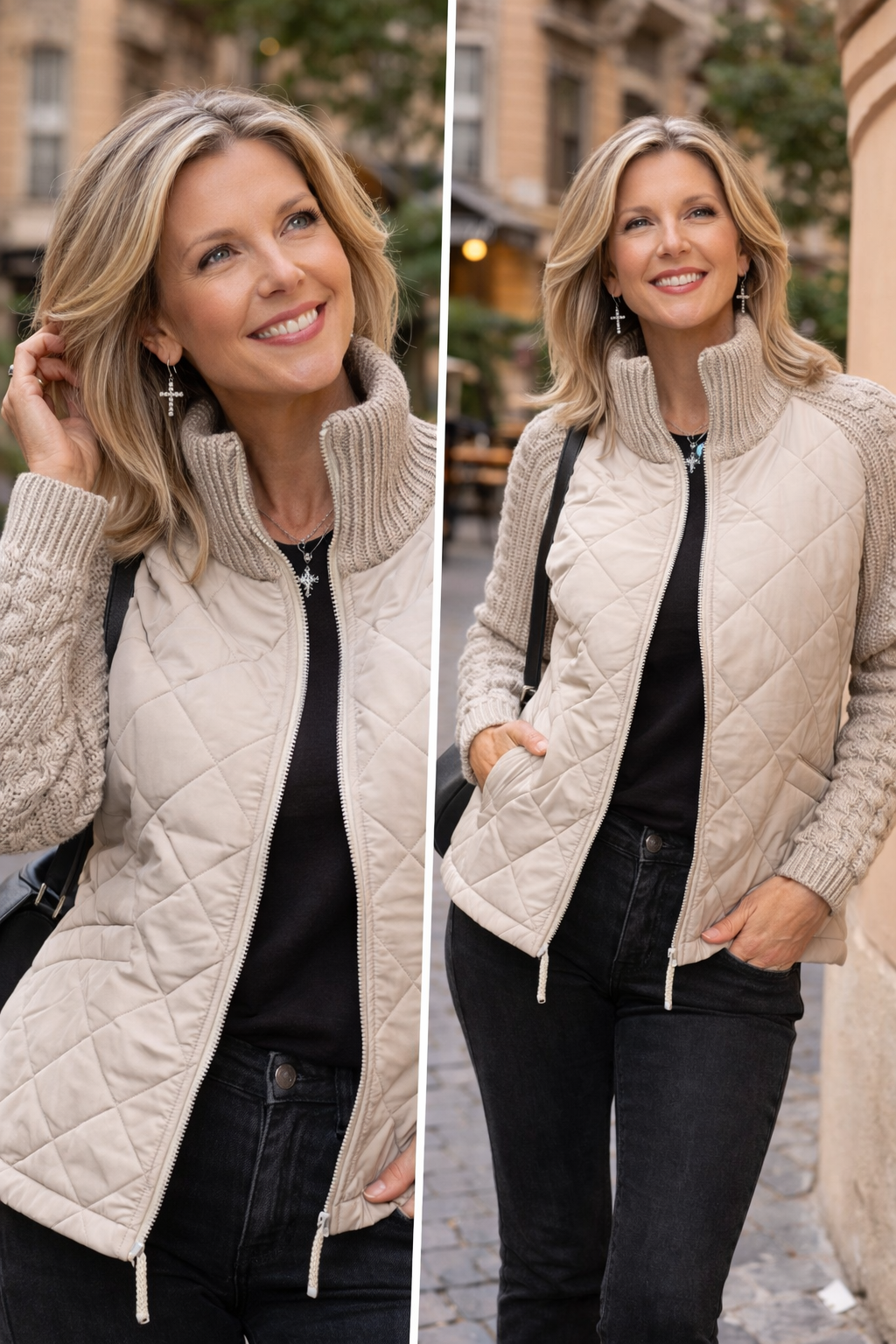Victoria Knit Fusion Jacket