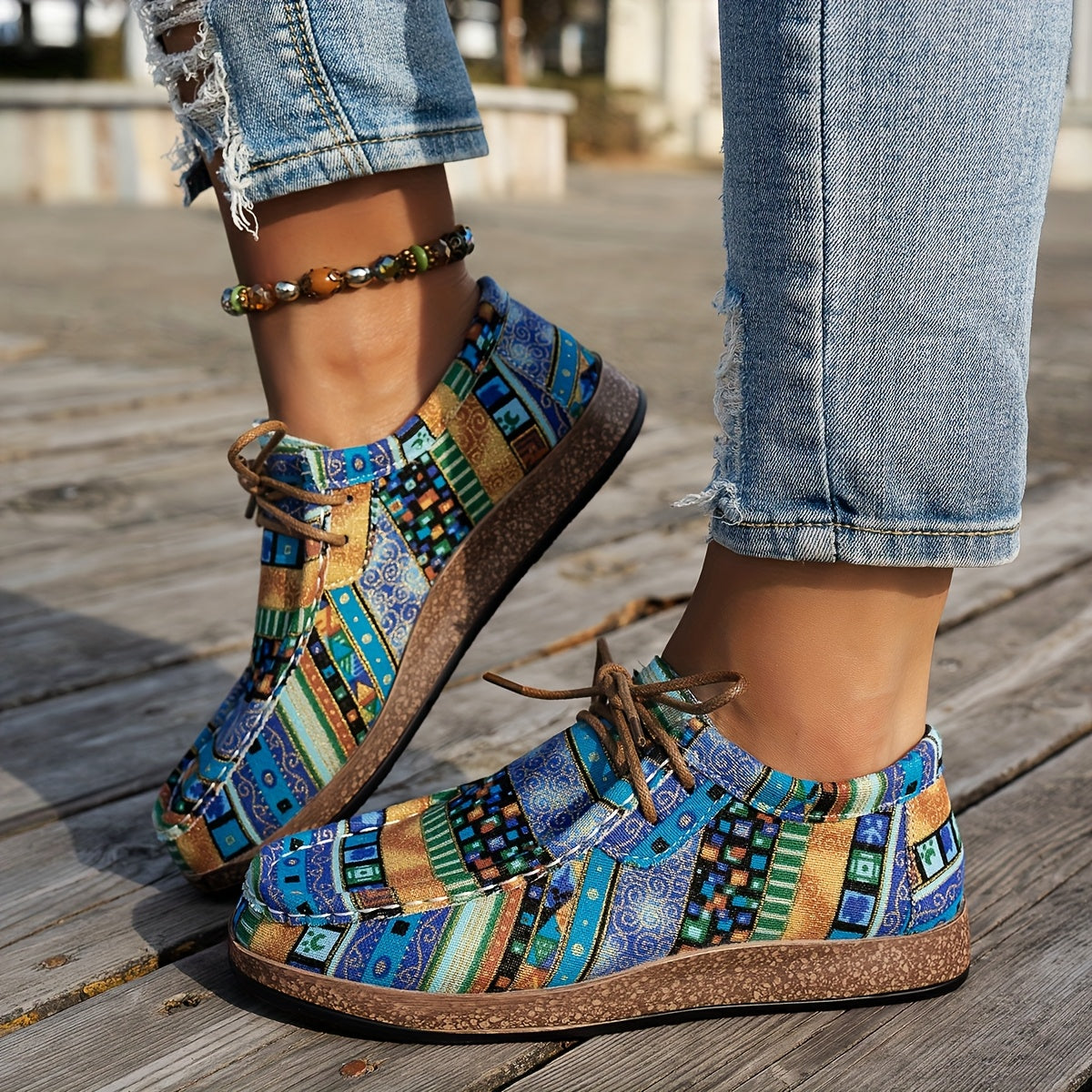 Charlotte – Retro Color Sneakers