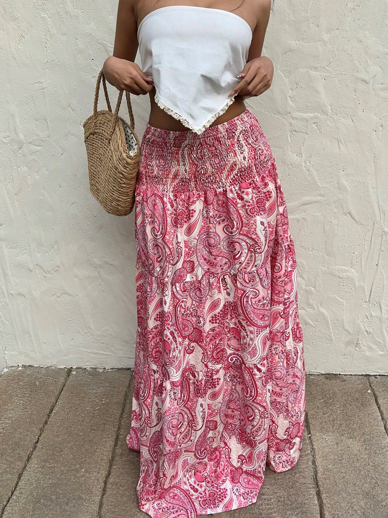 Pink Paisley Maxi