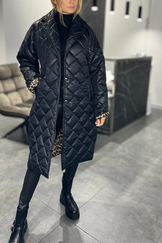 Sloane – Reversible Quilted Coat
