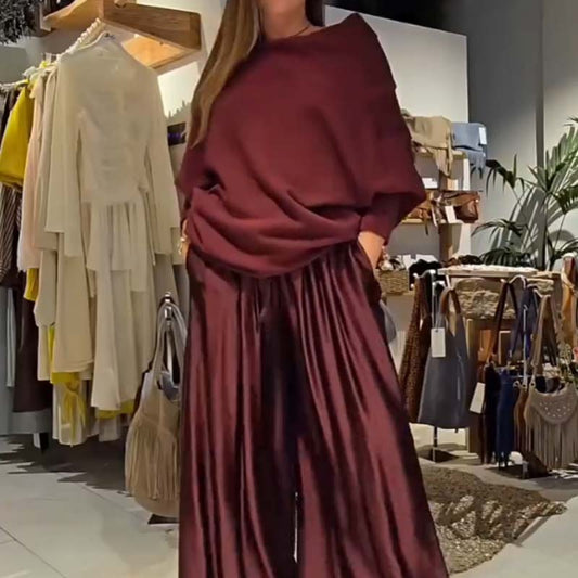 Emily – Off-Shoulder Elegant Set